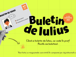 Încă mai ai timp să îți faci „buletin” de Iulius și să te bucuri de ofertele exclusive la brandurile tale favorite din Iulius Mall!