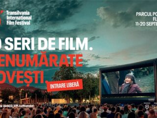 TIFF Florești: zece seri de film în aer liber, între 11 și 20 septembrie, în Parcul Poligon