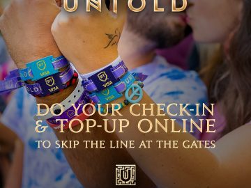 Sistem de plată, Check-in și acces la festivalul UNTOLD 2022