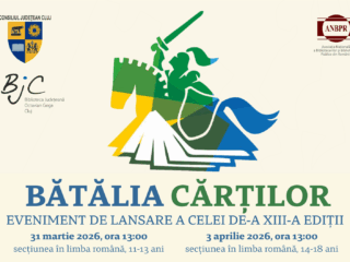 Pregătiți pentru lectură? „Bătălia Cărților” 2026 începe la Cluj!
