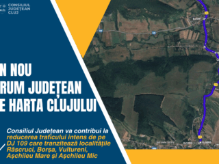 Un nou drum județean pe harta Clujului. Va contribui la reducerea traficului intens de pe DJ 109 Răscruci – Borșa – Vultureni – Așchileu Mare – Așchileu Mic