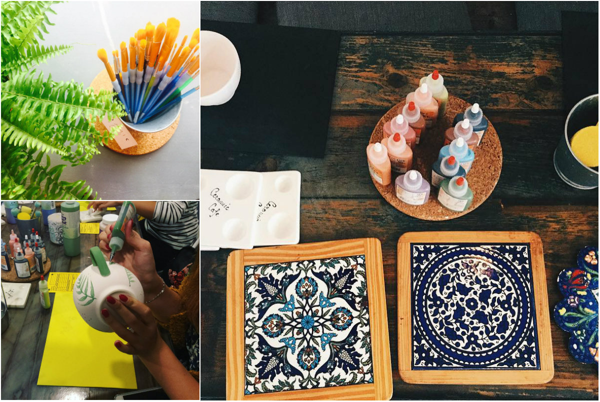 Unde poți picta pe ceramică în Cluj, în timp ce îți bei cafeaua?