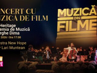 Marile coloane sonore ale cinematografiei răsună în Sala Heritage din Cluj-Napoca, pe 8 martie 2026
