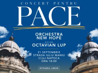 Orchestra New Hope aduce „Concert pentru Pace” pe Strada în Oglindă din Cluj-Napoca, de Ziua Internațională a Păcii