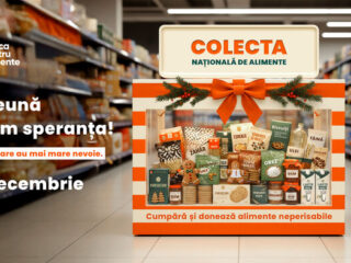 A XIII-a ediție a Colectei Naționale de Alimente revine între 5–7 decembrie în peste 1.000 de magazine din toată țara