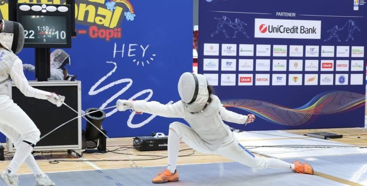Floretista clujeană Catrinel Dubău a devenit lider european la categoria ei de vârstă