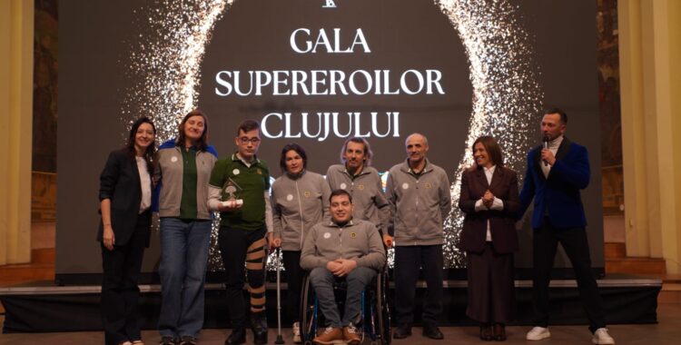 Clujul și-a premiat supereroii, la prima ediție a Galei Supereroilor, organizată de Caiac SMile