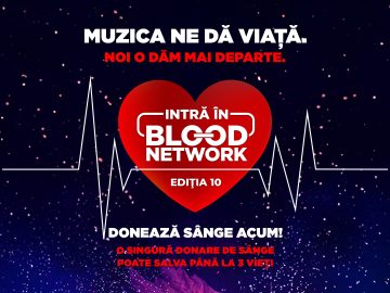Începe campania Blood Network. Donează sânge și mergi gratuit la UNTOLD sau NEVERSEA