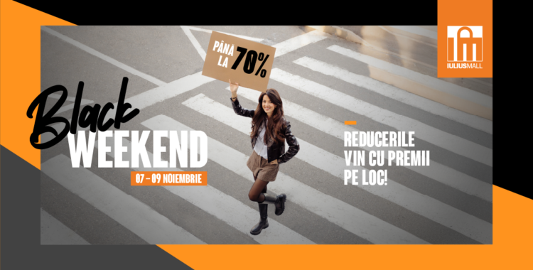 La Iulius Mall Cluj, Black Friday vine cu promoţii de până la 70% și premii instant