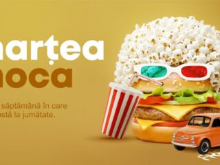 Marțea Moca la Iulius Mall Cluj: 1+1 la foodcourt, bilete la film cu 21,90 lei, premii și puncte duble