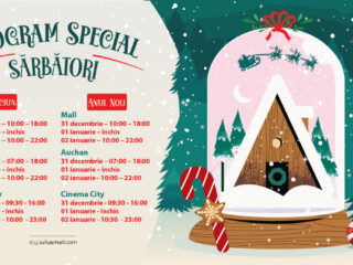 Program special de sărbători la Iulius Mall Cluj