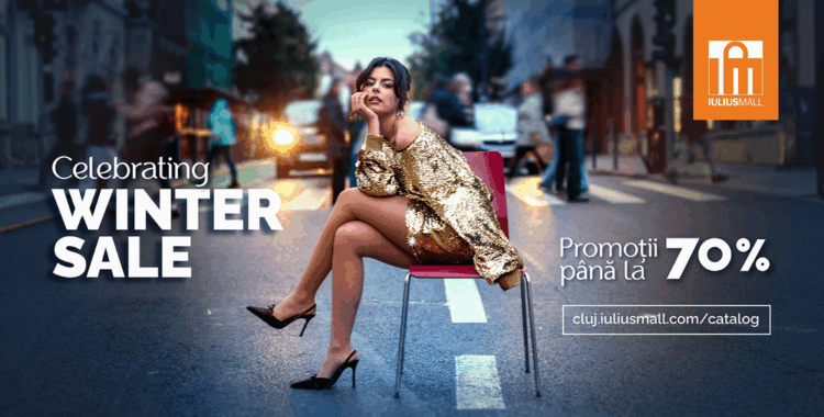 Winter Sale la Iulius Mall Cluj: ZARA, Stradivarius, Bershka, Massimo Dutti și multe alte branduri te așteaptă cu promoții de neratat