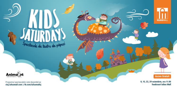 „Stagiunea de toamnă” a Teatrului de Păpuși începe la Iulius Mall Cluj. Sâmbătă, cei mici vor afla povestea unui „Șoricel Animator”