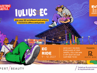 Experiența Electric Castle începe la Iulius Mall Cluj: câștigă un VIP Ride spre Bonțida