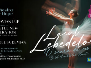 „Lacul lebedelor”, una dintre cele mai îndrăgite lucrări ale lui Ceaikovski, prinde viață într-o formă spectaculoasă la Cluj