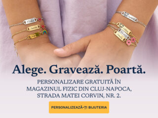 Bijuterii personalizate pe loc, în centrul Clujului: Chic Bijoux introduce gravura gratuită în magazin