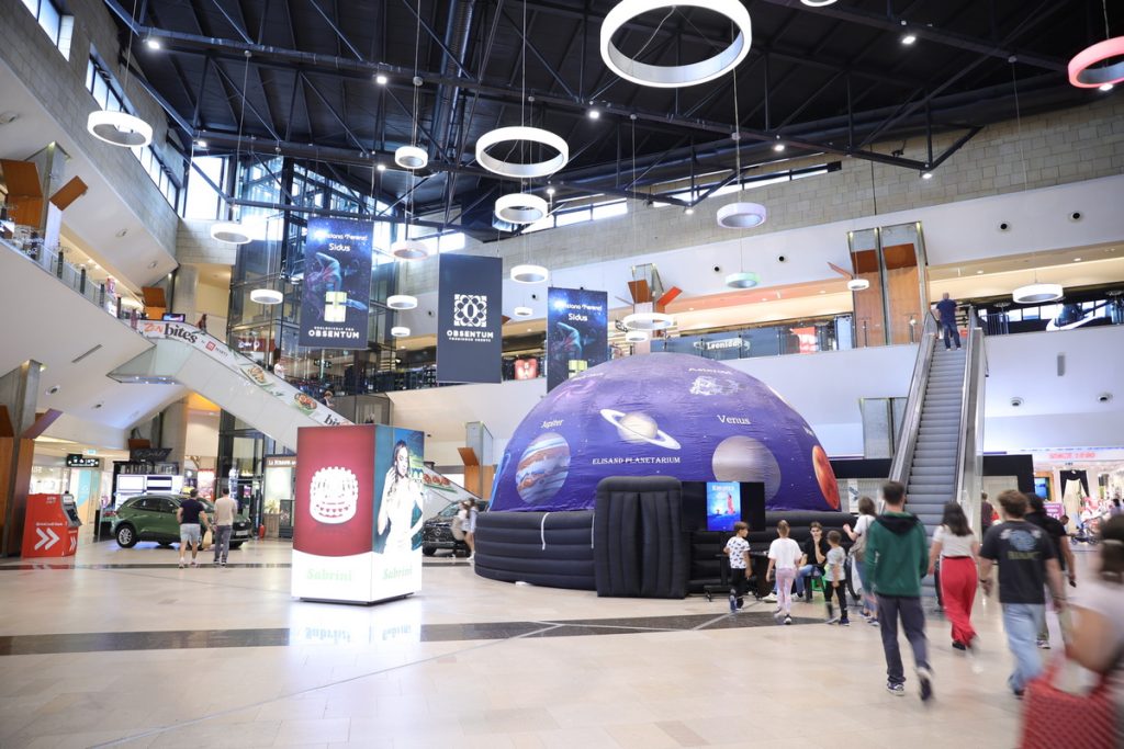 „Călătorii interstelare” și proiecții 360º – Planetariul te așteaptă la Iulius Mall până pe 31 august