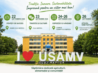 AgriFood Week 2026 aduce gustul autentic al produselor locale în campusul USAMV Cluj-Napoca