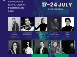 Școală de vară pentru flaut și clarinet, la Cluj. Înscrieri deschise pentru ediția din 2026