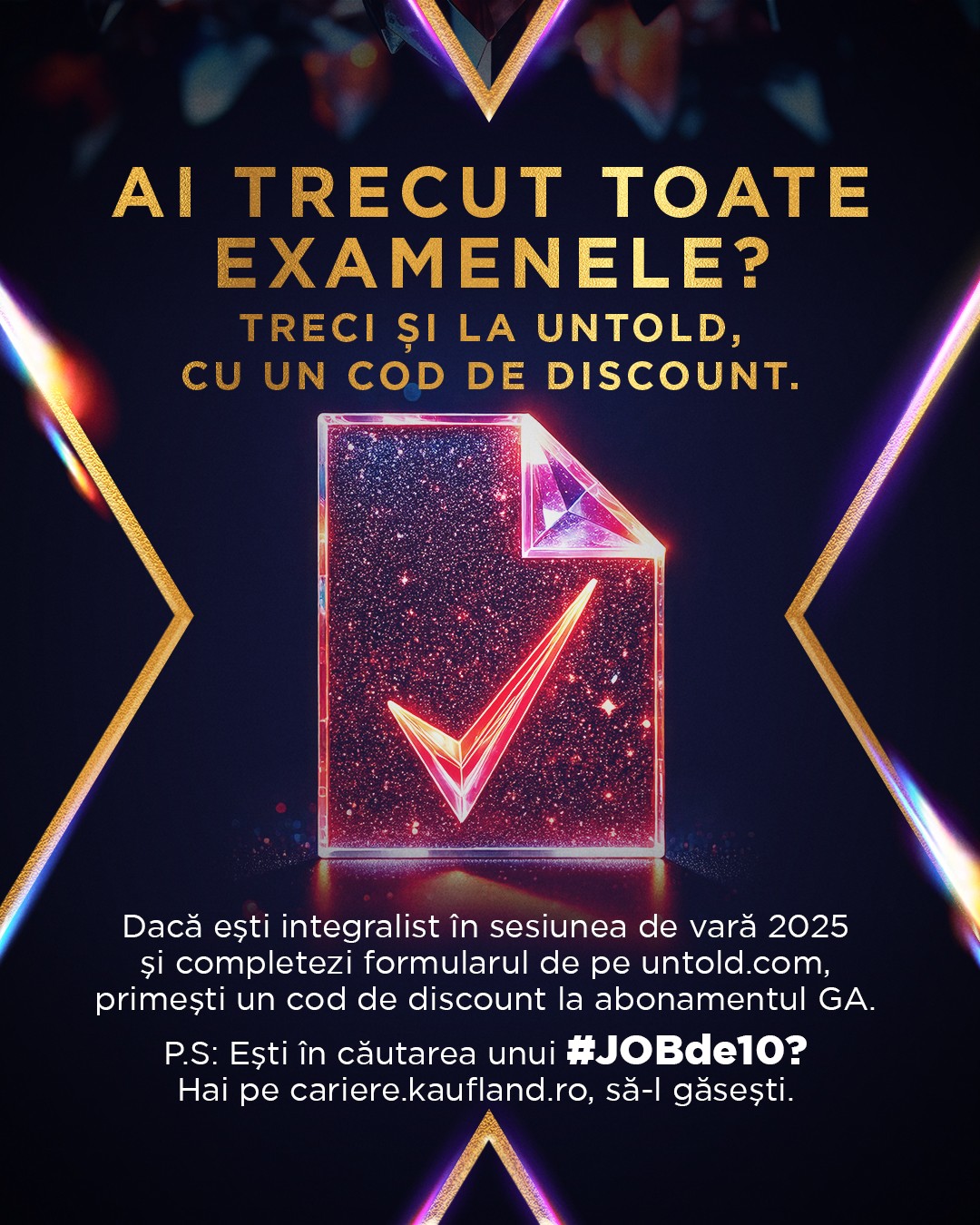 Studenții de 10 la UNTOLD - Integraliști