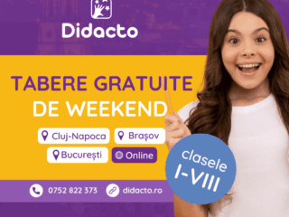 Tabere gratuite de weekend în limbi străine pentru elevii claselor I–VIII din Cluj-Napoca