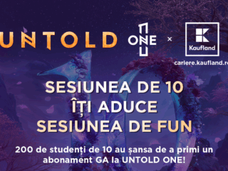 200 de studenți cu media 10 în sesiunea de vară vor primi abonamente General Access gratuite la UNTOLD ONE