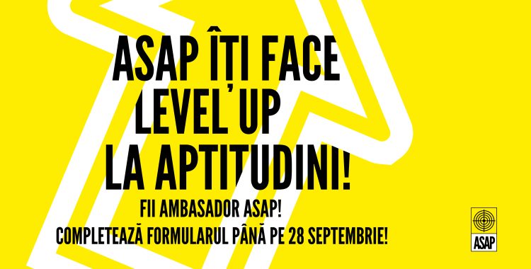 Elevii pot deveni liderii sustenabilității în școli. ASAP lansează un nou apel pentru ambasadori