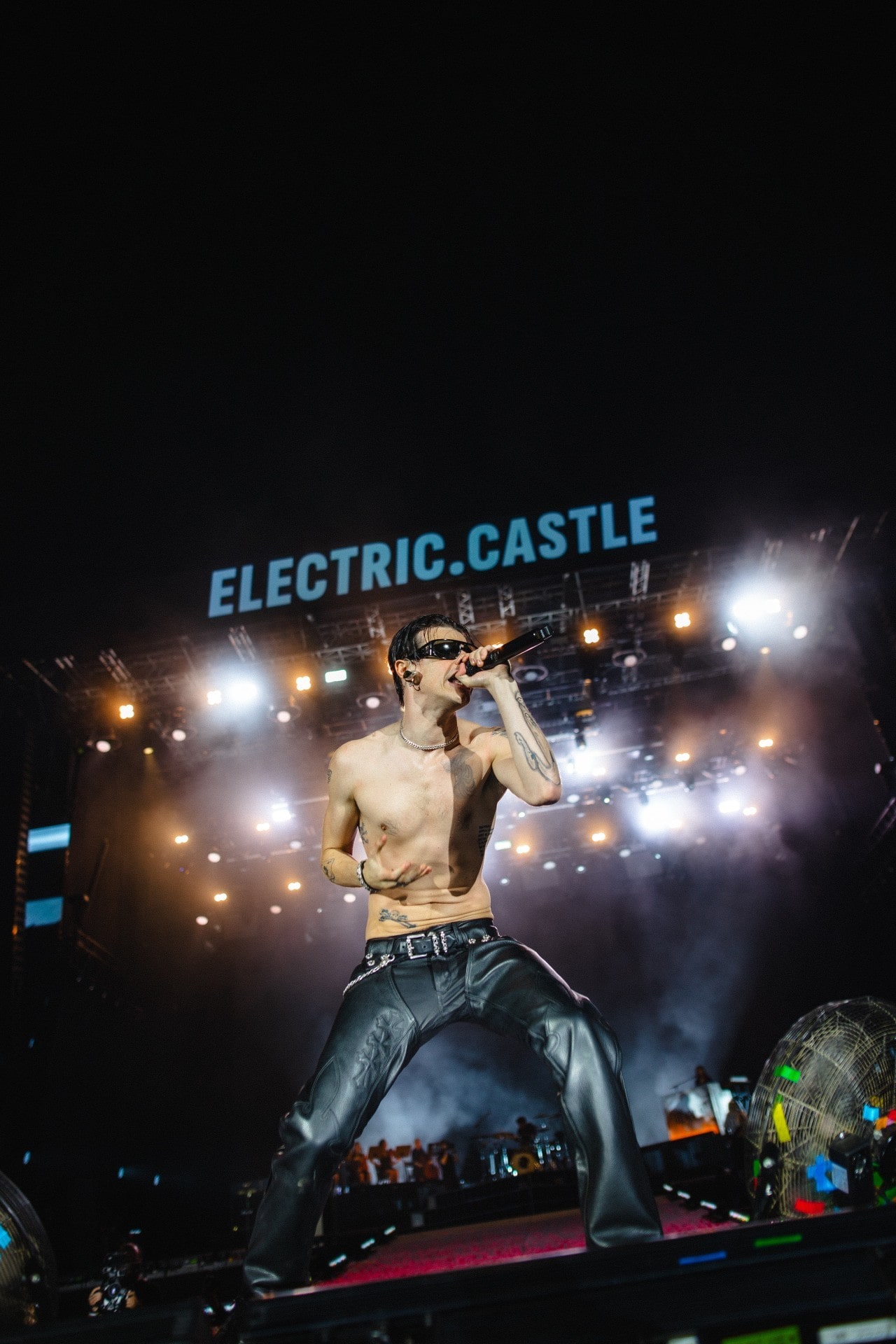 Yungblud la Electric Castle 2025 - Fratele