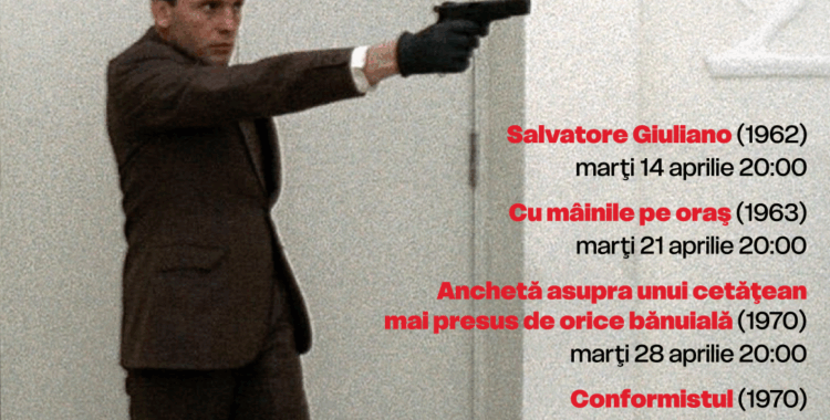 Filme politice clasice din Italia, într-o retrospectivă organizată de Ceau, Cineclub! şi Institutul Italian de Cultură