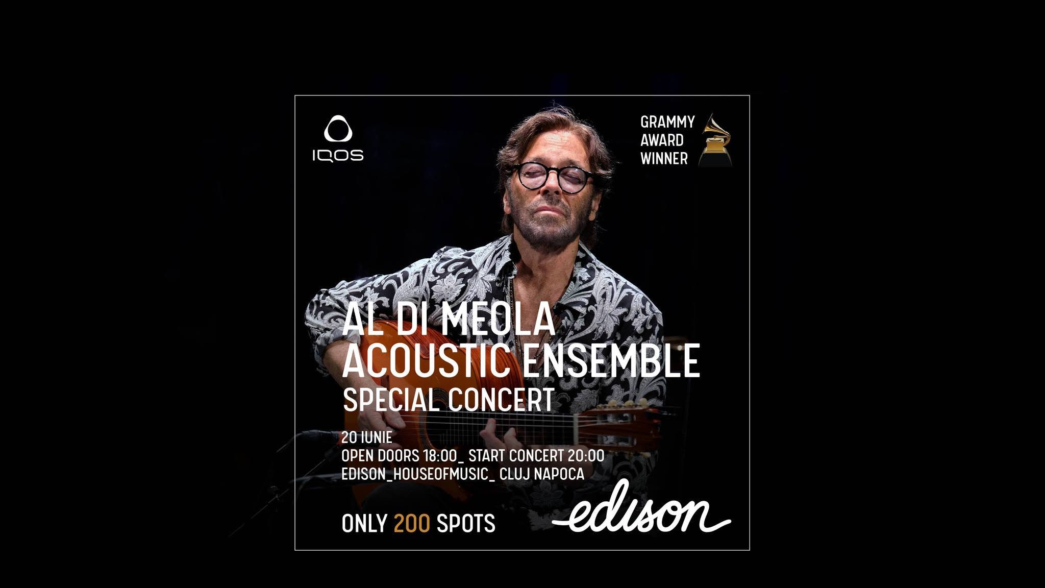 Al Di Meola Acoustic Ensemble – Edison House of Music