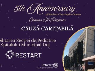 Gala „Canvas of Elegance” aduce comunitatea împreună pentru renovarea Secției de Pediatrie a Spitalului Municipal Dej