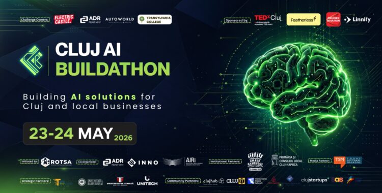 Cluj AI Buildathon: Maraton de 48 de ore dedicat soluțiilor AI pentru orașe