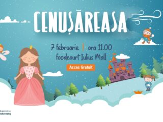 Poveștile copilăriei prind viață la teatrul de păpuși de la Iulius Mall Cluj. Sâmbăta aceasta, cei mici o întâlnesc pe „Cenușăreasa”