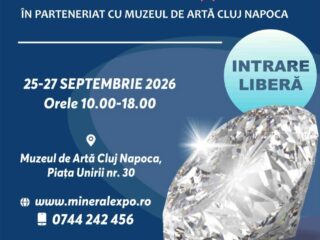 Mineral Expo aduce la Cluj-Napoca lumea mineralelor, a bijuteriilor și a pietrelor prețioase, într-un cadru de prestigiu