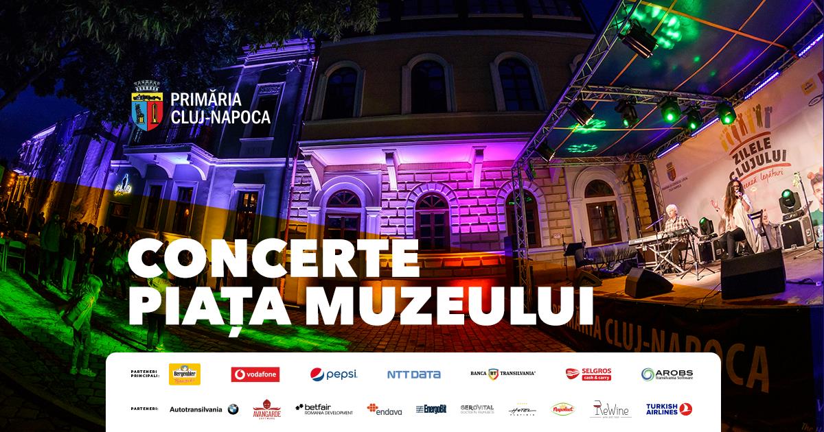 Concerte Piața Muzeului Zilele Clujului 2018