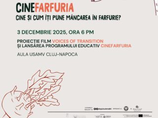 Clujul Sustenabil lansează CINEFarfuria, un program educativ despre hrană și climă, destinat școlilor și universităților