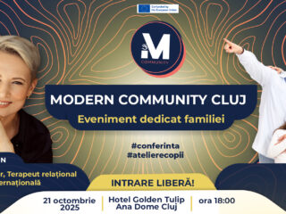 Modern Community Cluj aduce părinții împreună, pe 21 octombrie!
