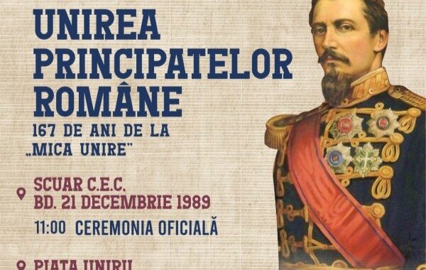 Clujul sărbătorește Ziua Unirii Principatelor Române. Programul zilei de 24 Ianuarie