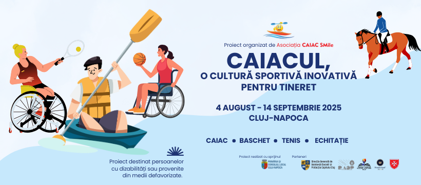 cursuri de echitație adaptată - caiac smile 2025