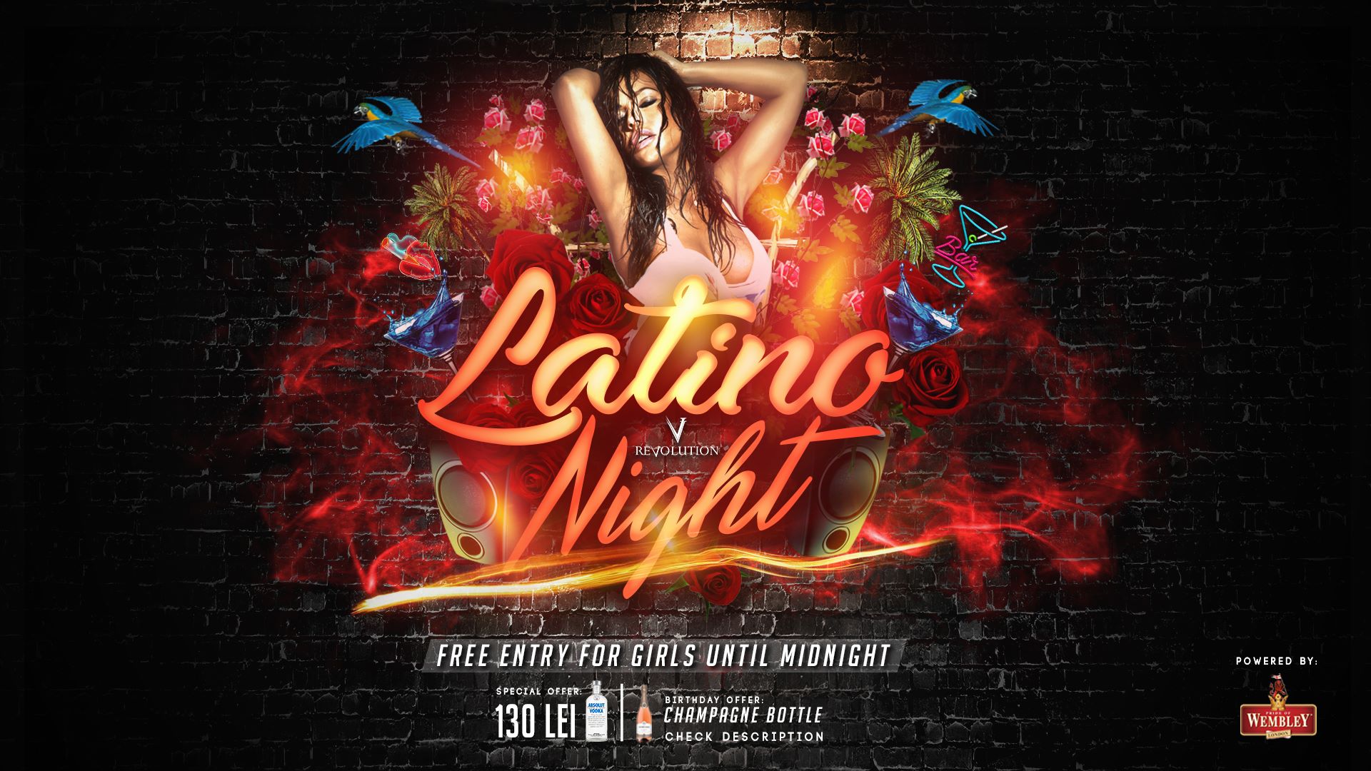 Latino Night Free entry for girls 