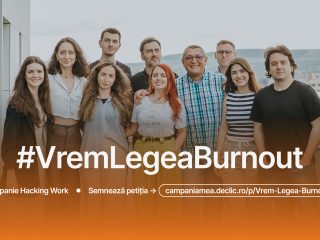 #VremLegeaBurnout: Campanie națională pentru adoptarea unei legi care să recunoască epuizarea profesională