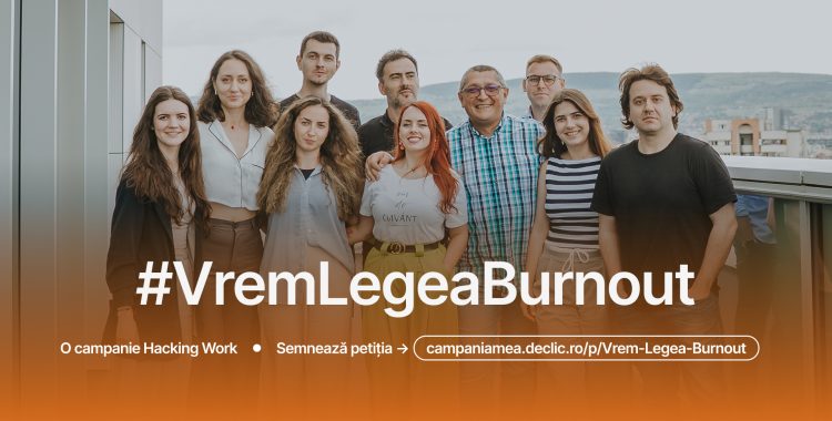 #VremLegeaBurnout: Campanie națională pentru adoptarea unei legi care să recunoască epuizarea profesională