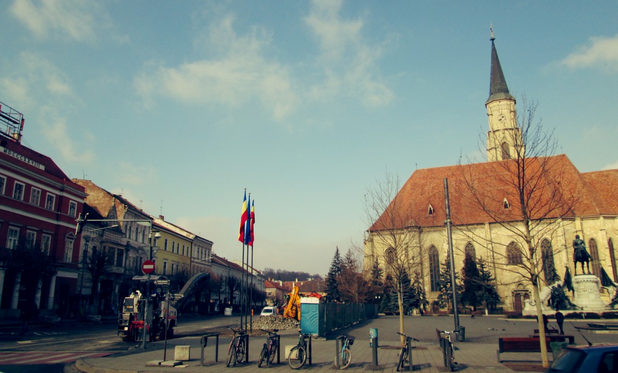 Piața Unirii devine pietonală pe latura vestică ȘTIRI