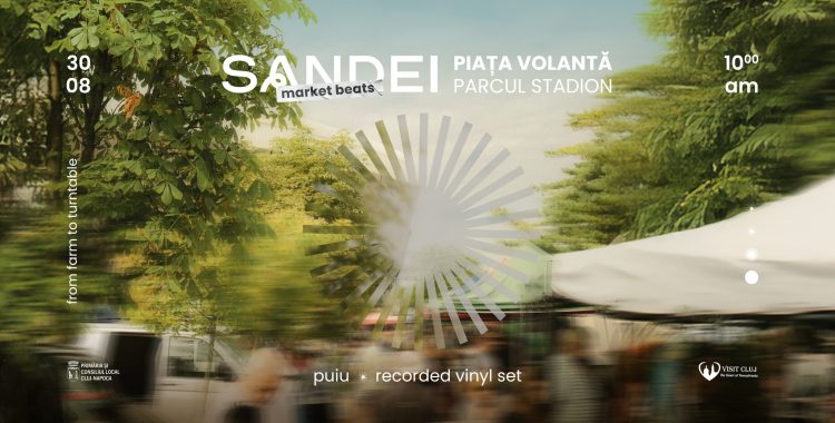 SANDEI Market Beats: Muzică pe vinil în mijlocul pieței volante de la Cluj Arena