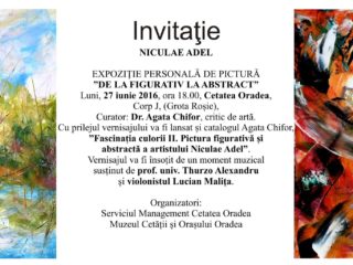 De la figurativ la abstract - expoziție în Cetatea Oradea