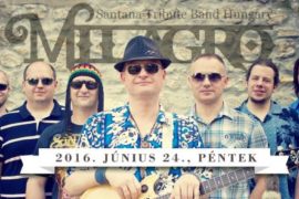 Milagro Santana Tribute Band la Cetatea din Oradea, 2016