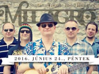 Milagro Santana Tribute Band la Cetatea din Oradea, 2016
