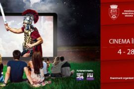 Cinema în Parcul Cetății din Oradea