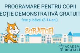 Lecție gratuită - programare pentru copii