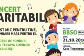 Concert caritabil pentru copiii cu dizabilități